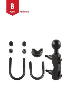 RAM-B-178U-A Motorrad Set